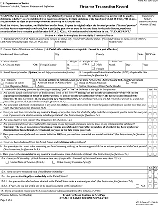 ATF Form 4473